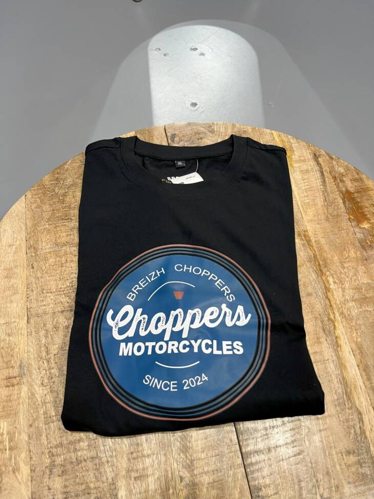 TEE SHIRT BLEU CHOPPERS