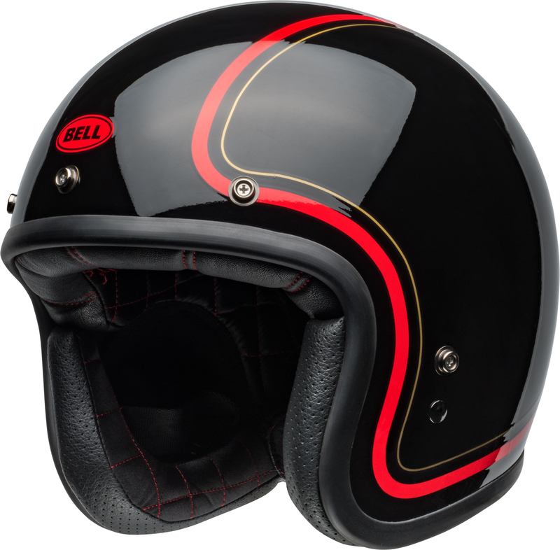 CASQUE BELL CUSTOM 500 - CHIEF GLOSS BLACK