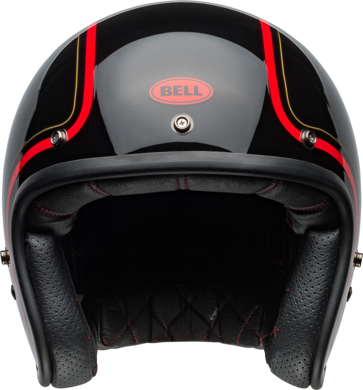 CASQUE BELL CUSTOM 500 - CHIEF GLOSS BLACK – Image 2