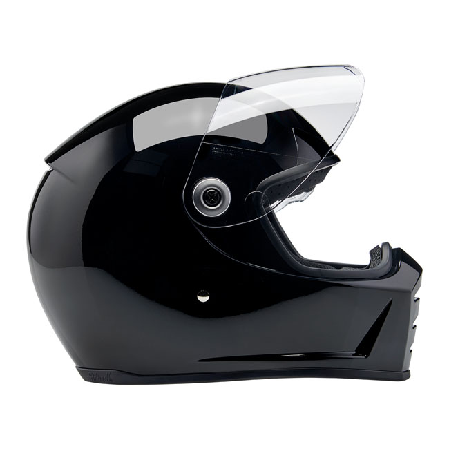 BILTWELL LANE SPLITTER HELMET NOIR BRILLANT – Image 6