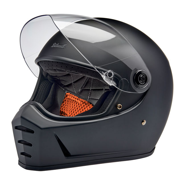BILTWELL LANE SPLITTER HELMET MATT BLACK