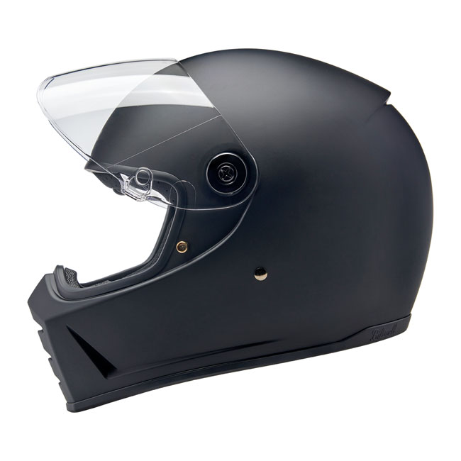 BILTWELL LANE SPLITTER HELMET MATT BLACK – Image 4