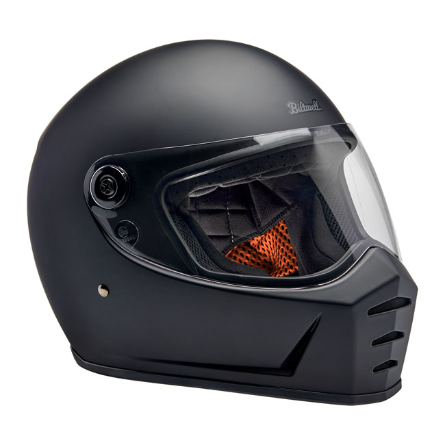 BILTWELL LANE SPLITTER HELMET MATT BLACK – Image 5