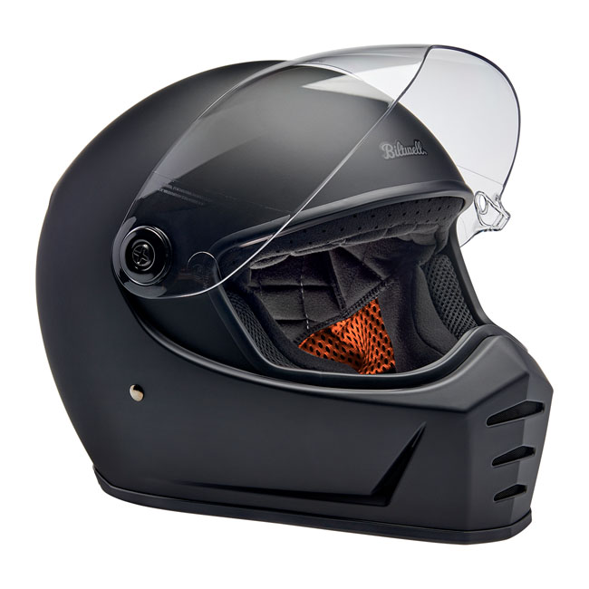 BILTWELL LANE SPLITTER HELMET MATT BLACK – Image 6